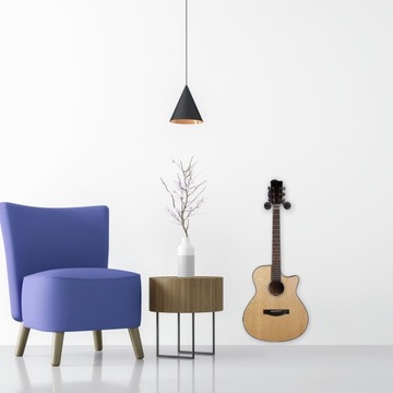 Ukulele uchwyt Gitara basowa stojak ścianie
