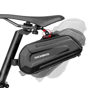 ROCKBROS ВЕЛОСИПЕДНОЕ СИДЕНЬЕ SADDY BAG 1,8 л CASE EASY RELEASE MTB