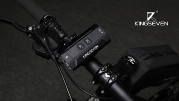 Мощный фонарь BIKE, светодиодный фонарь спереди и сзади, 1200 лм, 5200 мАч BIKE