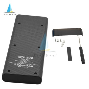 Чехол PowerBank на 8 ячеек 18650 2xUSB Micro USB