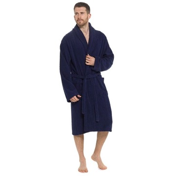 SZLAFROK MĘSKI BAWEŁNIANY PREMIUM HT566 - XL