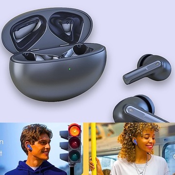 БЕСПРОВОДНЫЕ НАУШНИКИ-ВКЛАДЫШИ ANC + ENC XY-70 С ДВА ВОДОНЕПРОНИЦАЕМЫХ МИКРОФОНОВ