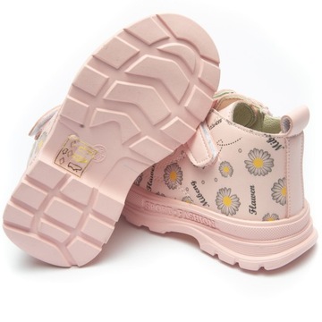 БОТИНКИ CLIBEE ДЛЯ ДЕВОЧЕК, РОЗОВЫЕ, РАЗМЕР 22