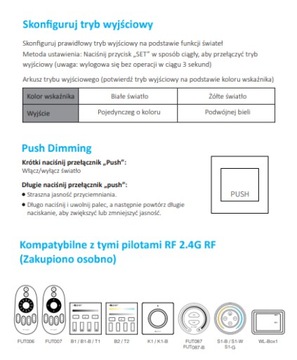 STEROWNIK LED 3w1 RGB RGBW RGB+CCT WiFi SMART HOME Z PAMIĘCIĄ +CZARNY PILOT