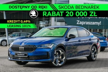 Skoda Superb IV Liftback 2.0 TSI 204KM 2026 Škoda Superb Skoda Superb Sportline 2.0 TSI 204