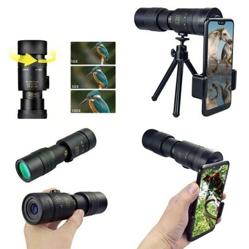 МОНОКУЛЯРНЫЙ БИНОКЛЯРНЫЙ ТЕЛЕСКОП 10-300x40 РИСКОП, НОВЫЙ