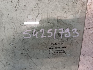 FORD RANGER 5 V - SKLO (OKNO) DVEŘE LEVÝ PŘEDNÍ 43R00083