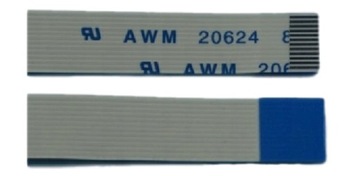 ELASTYCZNA TAŚMA KABLOWA FFC FPC RIBBON CABLE 10PIN RASTER 0.5MM 15CM TYP B