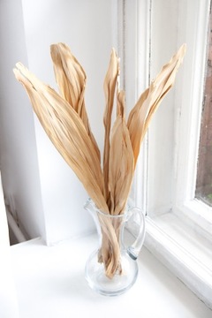 СУШЕНЫЙ КУКУРУЗНЫЙ ЛИСТ, цветочные сухоцветы