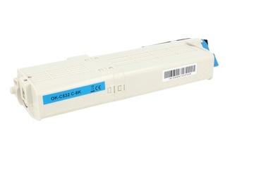 Тонер для OKI C532dn C542dn MC563dn MC573dn Голубой 6k