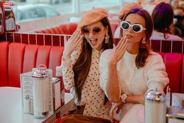 Женские коричневые солнцезащитные очки с галстуком-бабочкой, круглые, большие, XXL, элегантные.