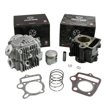 CYLINDER GŁOWICA 72 CHIŃSKI MOTOROWER 4BIEGI TUNIN