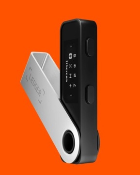 Кошелек Ledger NANO S PLUS криптовалюта BTC ETH DOGE SHIB Монета BTC