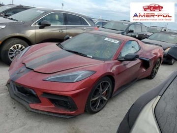 Chevrolet Corvette C7 2022 Chevrolet Corvette 2022, 6.2L, 3LT, od ubezpieczalni 6.2 Benzyna 490KM