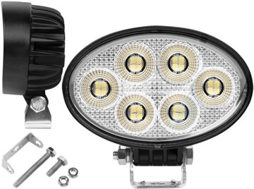 LAMPA ROBOCZA 24 LED OSRAM 12V 24V LEDOWA 24W HALOGEN OWALNA