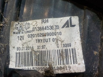 CITROEN JUMPER II BOXER 14R SVĚTLO PRAVÁ ZADNÍ