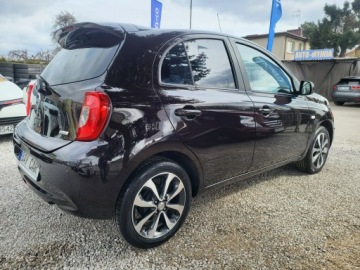 Nissan Micra IV Hatchback 5d Facelifting 1.2 80KM 2014 Nissan Micra 1.2 80 KM Bogata Wersja 100% Przebieg, zdjęcie 7