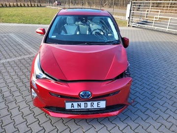 Toyota Prius IV 2016 Toyota Prius HYBRID skóry xenon Navi 110 tys km, zdjęcie 3