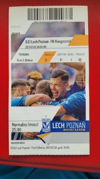 Bilet Lech Poznań - FK Haugesund