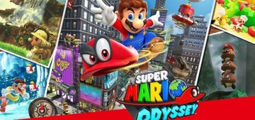 Super Mario Odyssey Nintendo SWITCH + Lite + Oled = FOLIA