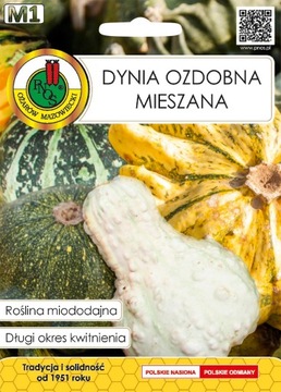 Nasiona rośliny miododajne Dynia ozdobna 2 gramy