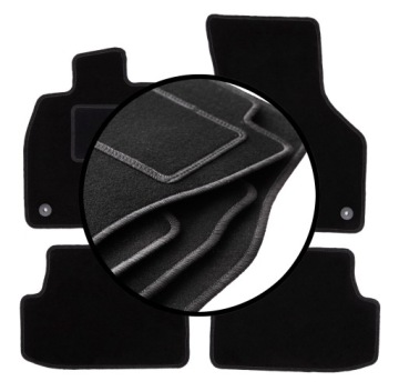 Velurové koberce komplet pro: Seat Arona crossover (2017-)