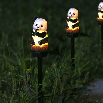 Ogrodowa lampka solarna Led Panda