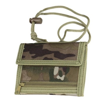 Portfel wojskowy CAMO M.G. MARGIN odcienie zieleni