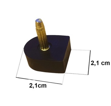 Накладки на каблуки, накладки на туфли, черные 10