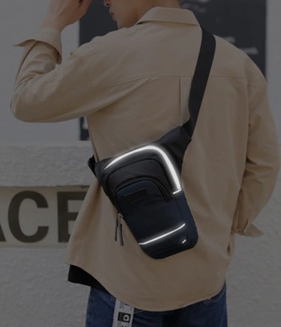 WALL BAG, мужская поясная мотоциклетная сумка.