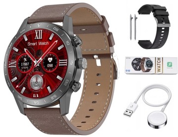 ZEGAREK SMARTWATCH MĘSKI DAMSKI SHD PULS EKG ROZMOWY MENU PL 454x454 SMS FB