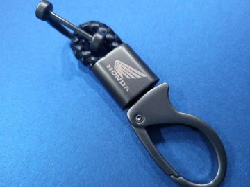 Плетеный брелок Honda Черный