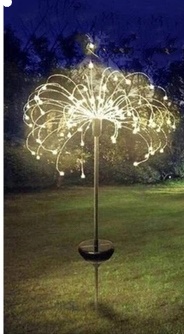 LAMPA SOLARNA OGRODOWA Dmuchawiec 90led