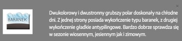 Męski bezrękawnik kamizelka z polaru polarowy ciepły czarny JANA PL 3XL