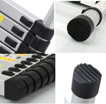 ТЕЛЕСКОПИЧЕСКАЯ ЛЕСТНИЦА 3,2 М АЛЮМИНИЕВАЯ РАСШИРЯЕМАЯ СКЛАДНАЯ ПОРТАТИВНАЯ DAYPLUS