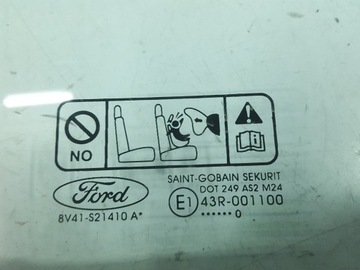 FORD KUGA MK1 10R SKLO (OKNO) DVEŘE PRAVÁ PŘEDNÍ