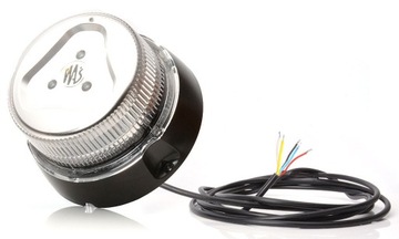 LAMPA BŁYSKOWA OSTRZEGAWCZA 12V-24V LED WAŚ