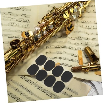 4 листа зубных подушечек для саксофона, подушечки для тенор-саксофона, нашивки для саксофона