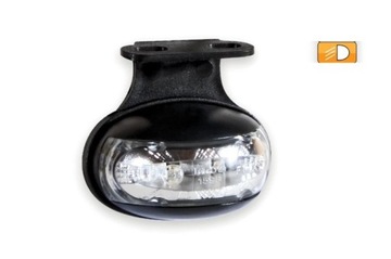 LAMPA OBRYSOWA ŻÓŁTA KĄTOWA FT-012LED KONTENER AUTO LAWETA PRZYCZEPA BOCZNA