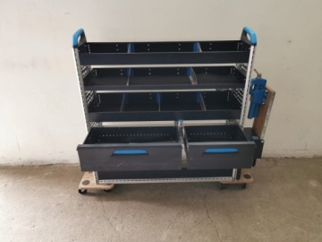 VW T6 LONG SORTIMO служебная конструкция, полка, шкаф для автобуса
