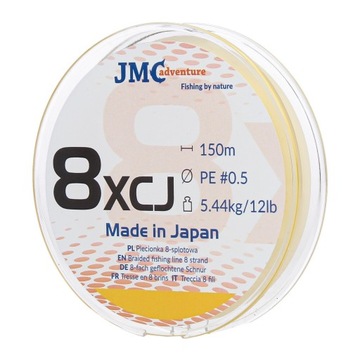 JMC ADVENTURE Japońska plecionka PE 0.5 150m 12lb