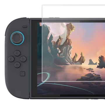2X закаленное стекло для Nintendo Switch 2 защитных стекла 9H для экрана в комплекте