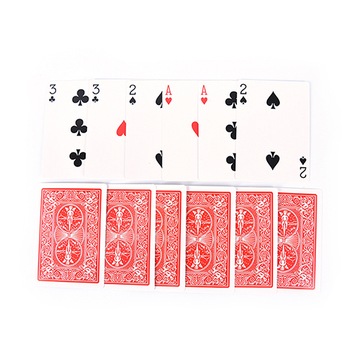 2 zestawy magia 3 trzy karty sztuczka karty łatwe