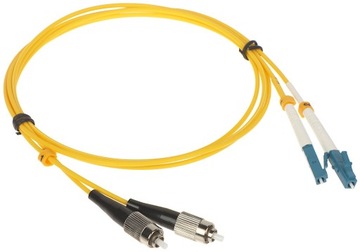 Patchcord jednomodowy LC/UPC <-> FC/UPC, Dup