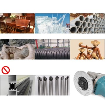 3x шлифовальных диска по дереву GRINDER RASP ВЫПУКЛЫЙ + ВОГНУТЫЙ + ПЛОСКИЙ