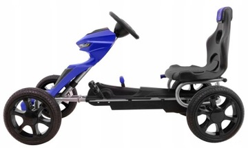 БОЛЬШОЙ АВТОМОБИЛЬ GOKART ВЕСОМ ДО 50 КГ 4-10 ЛЕТ ТОРМОЗНЫЕ КОЛЕСА EVA