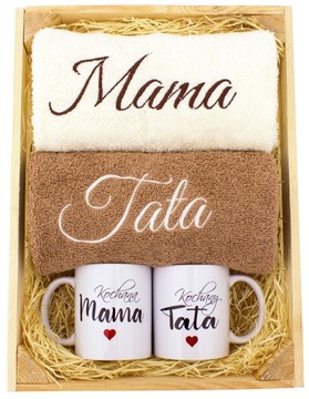 PODZIĘKOWANIE DLA RODZICÓW PREZENT DLA RODZICÓW UPOMINEK ŚLUB ZESTAW HAFT D