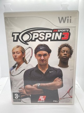 Gra TopSpin 3 Nintendo Wii