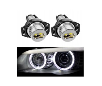 ZESTAW 2x ŻARÓWEK DO RING LED MARKERY MARKER MOCNE 12 WattRINGI BMW E90 E91
