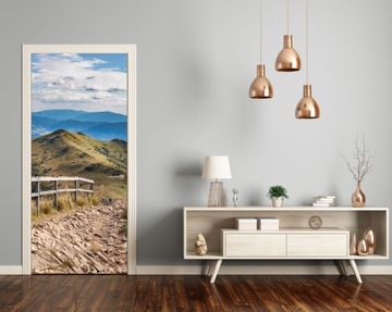 ГОРЫ ПАНОРАМА ШПОН ДВЕРНАЯ НАКЛЕЙКА МЕБЕЛЬНАЯ